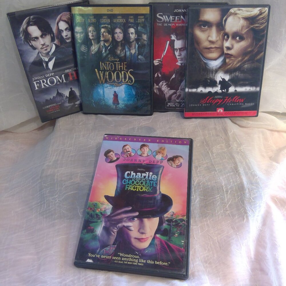 Johnny Depp DVD Collection - Picture 2 of 12